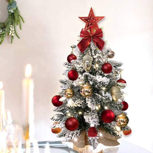 2ft Mini Christmas Tree With Led Light for Tabletop Christmas Decoration